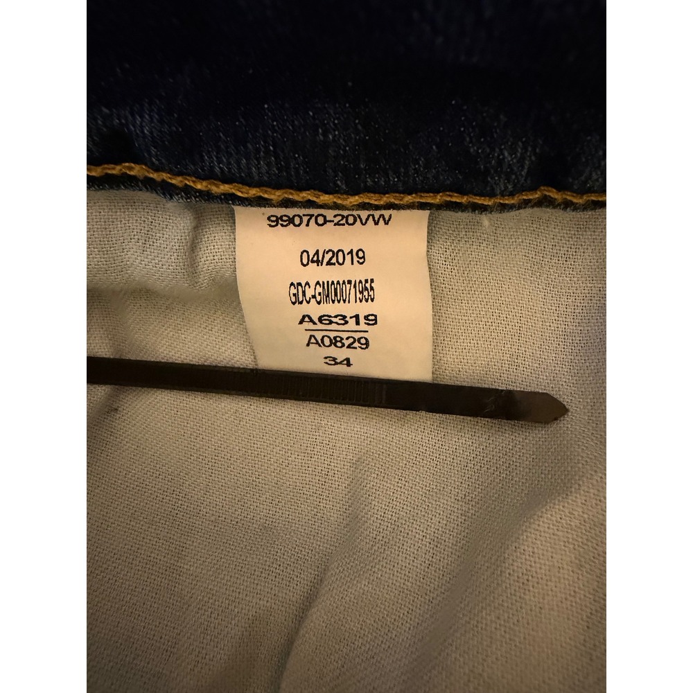 Harley Davidson Curvy Bootcut Jeans Women 34 Blue Medium Wash Denim - Picture 12 of 12